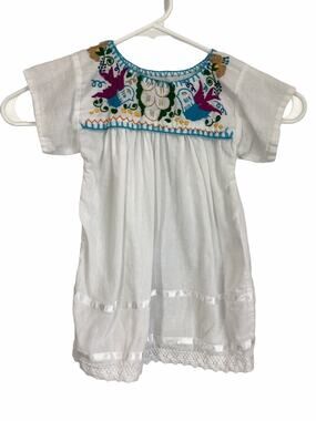Unbranded White Embroidered Dress baby Girl’s Q